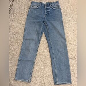 Rails Melrose High Waist Slim Straight Ankle jeans in Sunfade